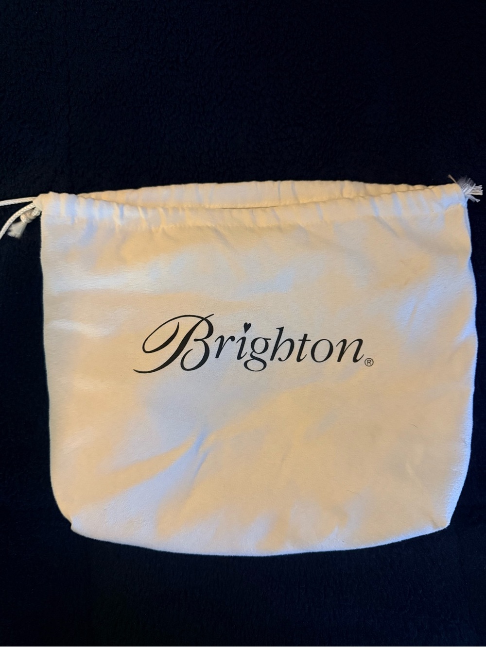 Brighton Stud-Trim Saddle Crossbody Bag in Metallic Bronze with dust bag - Picture 2 of 2